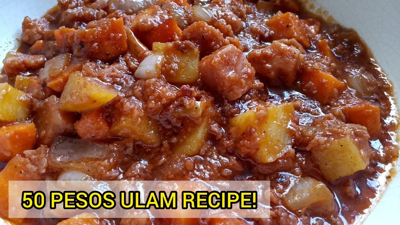 50 PESOS ULAM RECIPE! Gawing Special na Ulam ang Meat Loaf - YouTube