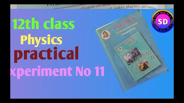 External Resistance Of Cell ;Class 12th physics practical experiment No 11