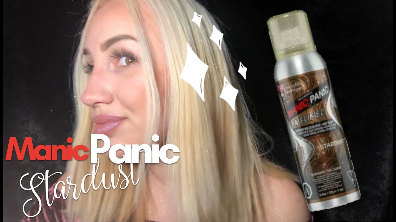 Manic Panic Stardust Hair Glitter Spray YouTube