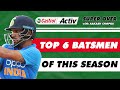 MY TOP 6 BATSMEN of the Incredible Premier League 2020 | Castrol Activ Super Over with Aakash Chopra