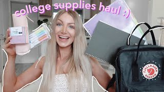 BACK TO COLLEGE/SCHOOL SUPPLIES HAUL 2020