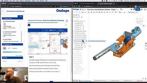 Onshape Exercise   Updating a Drawing