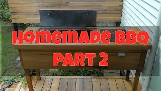 Homemade BBQ Build DIY Wood/Charcoal Barbecue I recently built a new deck out of Vitex Hardwood and wanted a barbecue to 