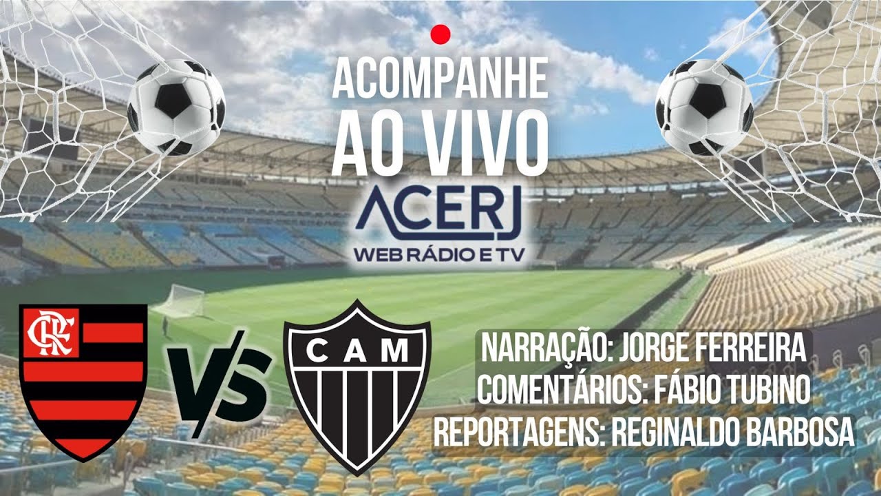 AO VIVO: FLAMENGO 3X1 ATLÉTICO MG - 1°JOGO DA FINAL DA COPA DO BRASIL ...