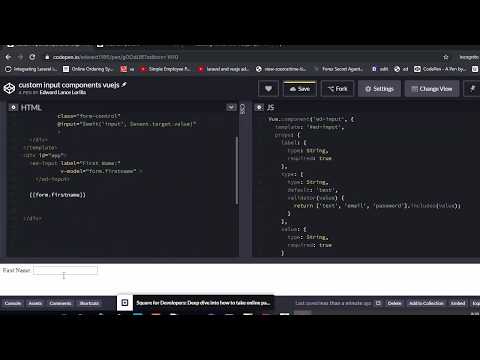 【Vue】 custom input components