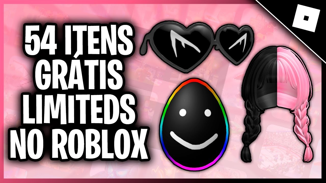 12 itens GRÁTIS no Roblox 