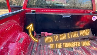 How to WiRe a Fuel PumP to a Transfer Tank by Parked Redesign 702 views 1 year ago 29 minutes