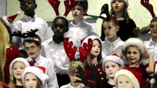 Tate's School Christmas Program 2nd Grade