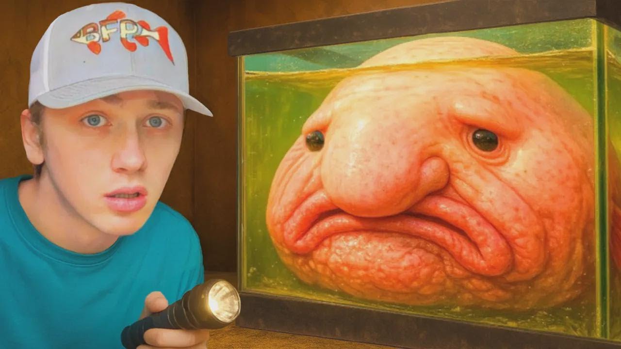 Encontrei um monstro marinho abandonado...