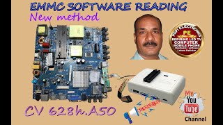 CV628H A50 Firmware Backup Using Rt809H Programmer