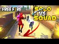 Impossible AWM + Winterland Shotgun Gameplay SOLO VS SQUAD - Garena Free Fire