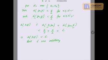 Sequences and Series [Theorem : A Convergent Sequence has a Unique limit]