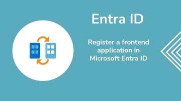 Register a frontend application in Microsoft Entra ID admin center