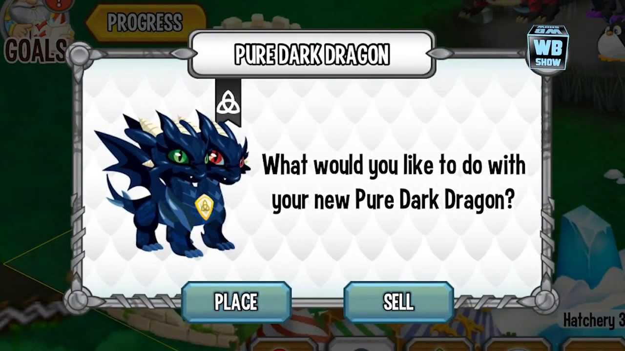 How To Breed Pure Dark Dragon 100 Real Dragon City Mobile