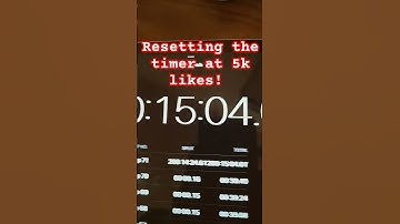 resetting the timer at 5k likes