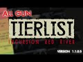 [100+ Hour] INCURSION RED RIVER Tierlist AllGun