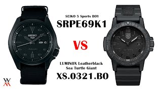 นาฬิกาสายดาร์ก Seiko Automatic VS Luminox Quartz - Wimol Tapae - YouTube