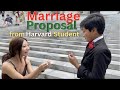 Harvard student wants to marry me