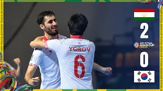 #ACFutsal2024 | Group C : Tajikistan 2 - 0 Korea Republic