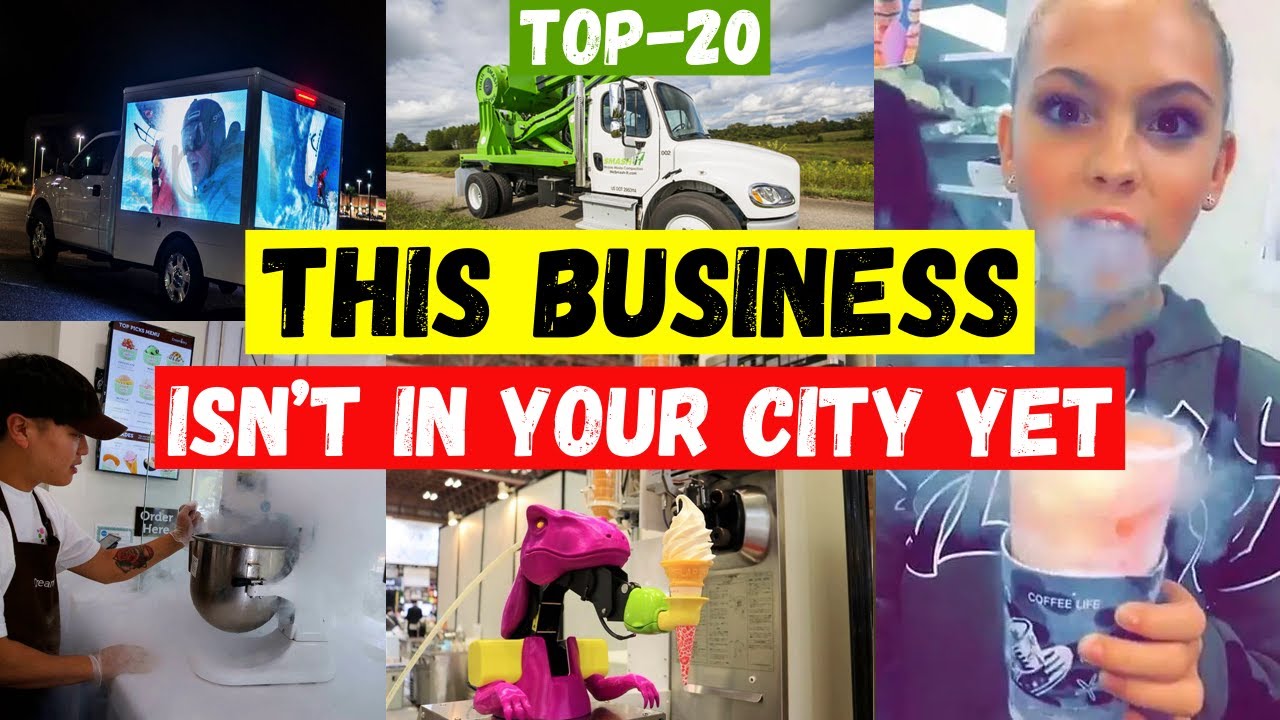 20 PROFITABLE BUSINESS IDEAS 2023. Business franchises