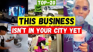 20 PROFITABLE BUSINESS IDEAS 2024. Business franchises
