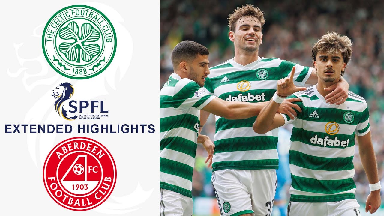 Celtic seal Scottish Premiership title with 3-2 win over Aberdeen