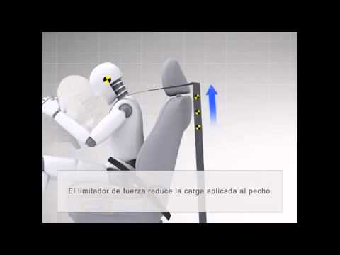 Cinturones de seguridad con pretensor y limitador de fuerza hqdefault