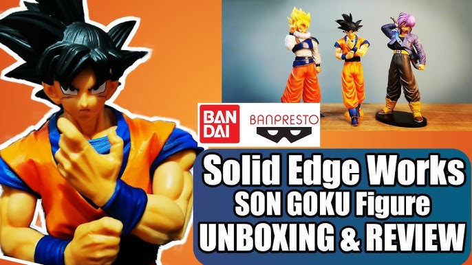 Banpresto Dragon Ball Z Solid Edge Works Vol.1 Son Goku Figure orange