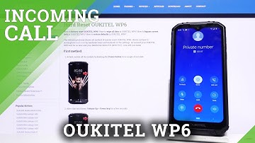 How to Discover Incoming Call Animation in Oukitel WP6 - Incoming Call Screen