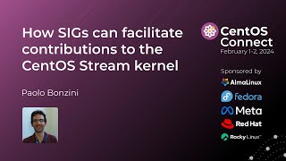 How SIGs can facilitate contributions to the CentOS Stream kernel