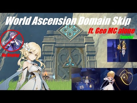 Geshin Impact - Skipping World Ascension Domain (New working link in description)