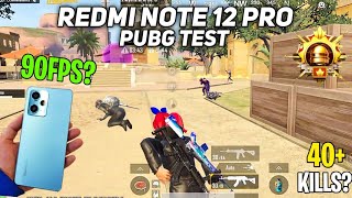 Redmi Note 12 Pro 5G Pubg Test 2024 🔥 Better Than IPhone 15 Pro Max | Smooth + 60 FPS Pubg Gameplay