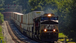 NS AC44C6M #4364 leads 265 w/ Ferromex ACe #4021 trailing 2/3!!