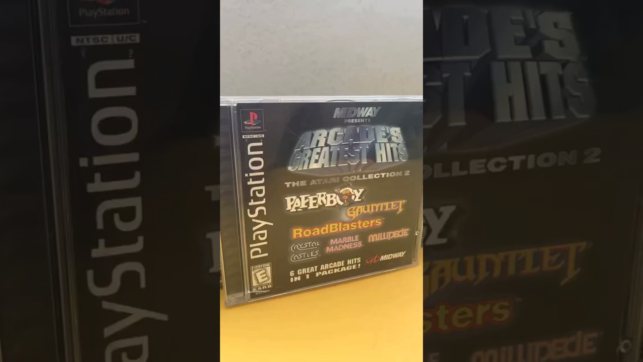 1998 Arcade’s Greatest Hits: The Atari Collection 2 for PS1 