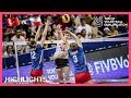 Turkey vs Czech Republic | Highlights | Day 2 | Women&#39;s Volleyball Olympic Qualification 2019