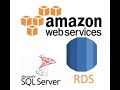 AWS RDS:- Create Sql Server Instance & Connect with SSMS | Configuration | Restore Backup from S3