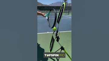 How to Create Tennis Topspin (Using the TopspinPro)