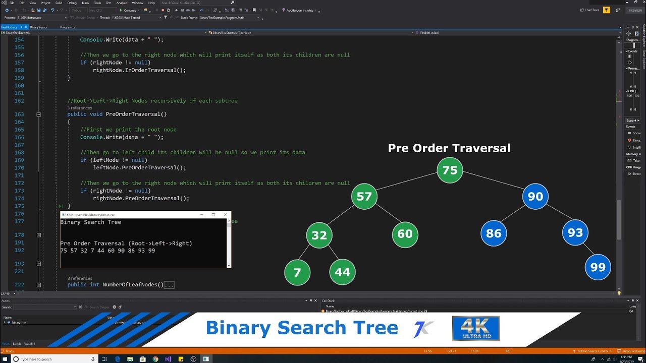 assignment operator binary search tree c