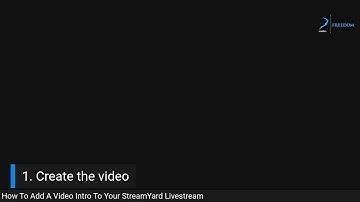How To Add A Video Intro To Your StreamYard Livestream