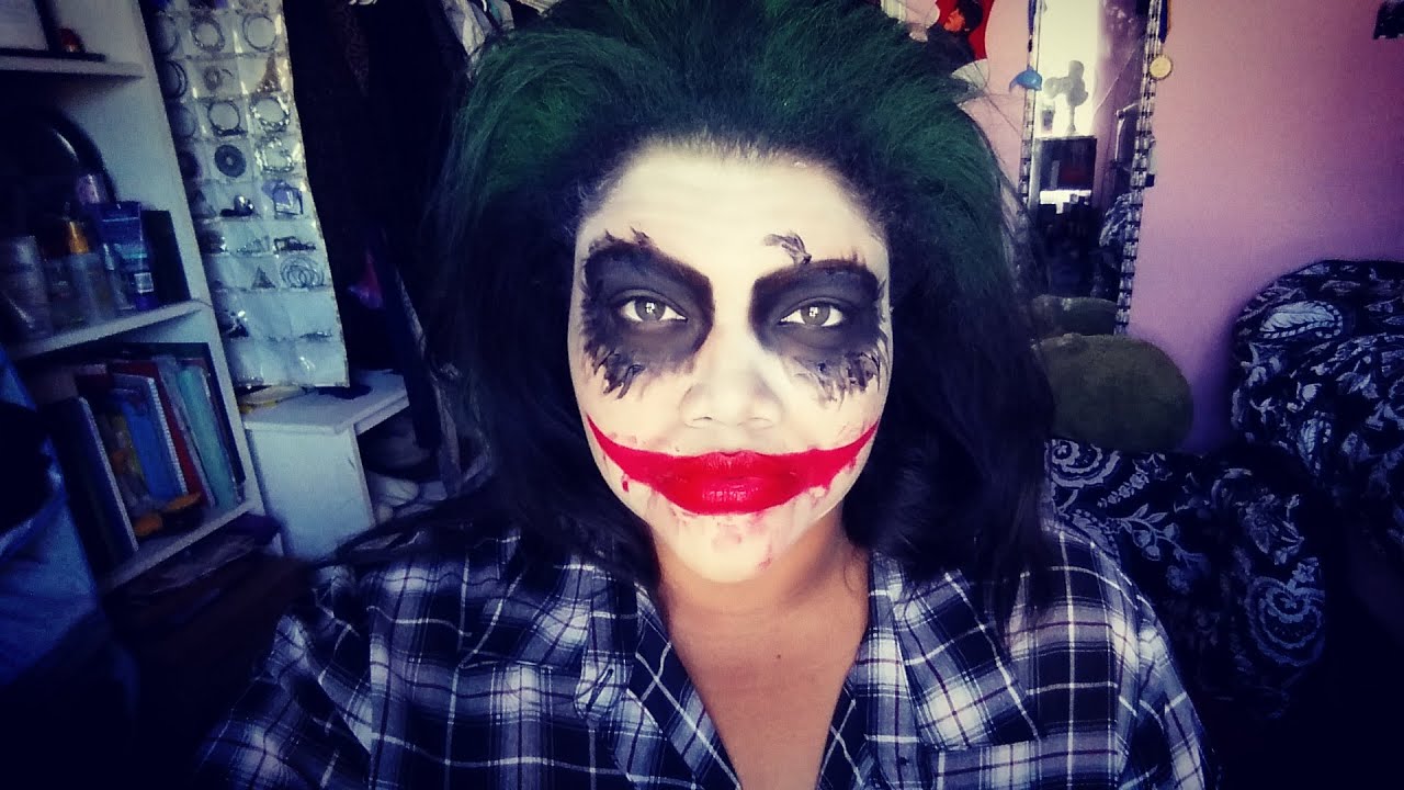 THE JOKER| Halloween Makeup Tutorial - YouTube