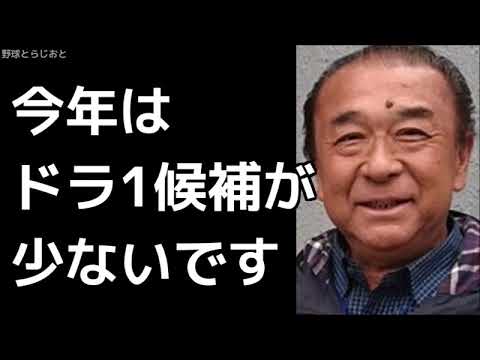 安倍昌彦「報徳の小園を外野で育てたら球史に残る選手になれる」ドラフト プロ野球 カープ 2018年10月8日