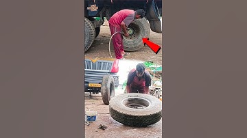 टायर बनाना इतना भी आसान नहीं ❌ 😱 Puncture Wala Mini Vlog - Raju Puncture Wale | #minivlog