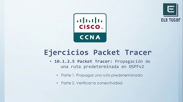 10.1.2.5 Packet Tracer: Propagación de una ruta predeterminada en OSPFv2