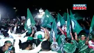 Massive Roadshow In Angul City As BJD Leader VK Pandian Rallies For 2024 Election