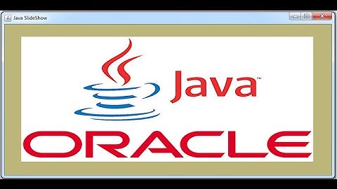 JAVA - How To Make Image Slideshow In Java Swing [ with source code ]