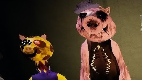 Roblox Piggy The Result Of Isolation Concept bots City(?)