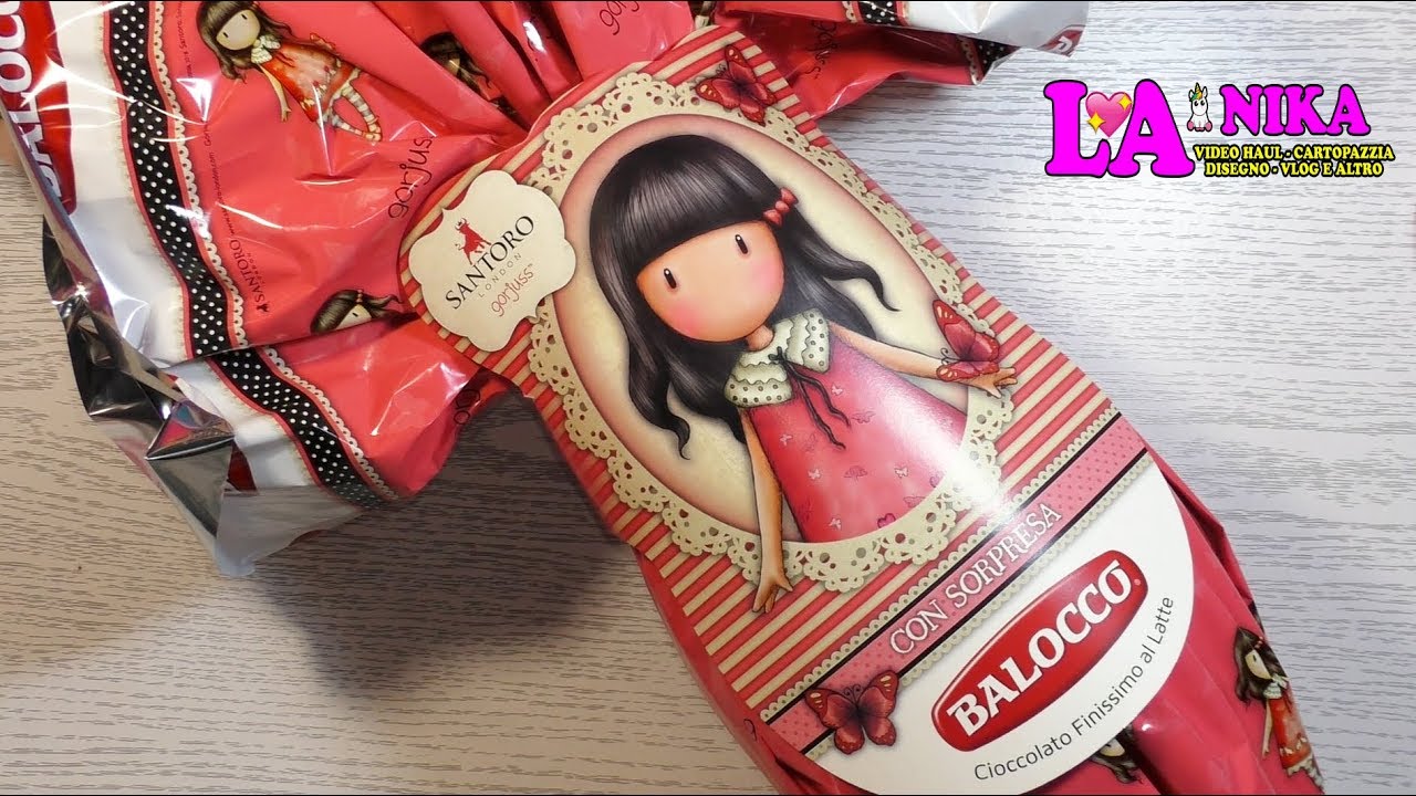GORJUSS SANTORO LONDON APRO ancora un Uovo di Pasqua della BALOCCO che