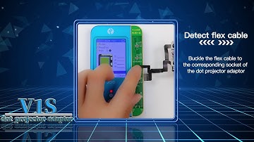 JC V1S face ID dot projector adaptor operation video