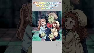 Jujutsu kaisen boys as fathers💫🦭 #jjk #anime #jujutsukaisen #shorts #gojo