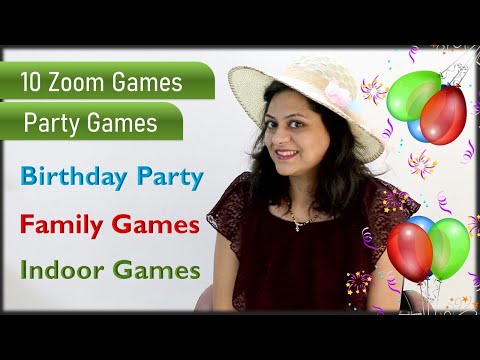 10 Birthday party games | Zoom games | online games to play with friends | Birthday games for kids